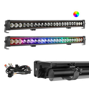 Barra de Luz LED Multicolor de 32 Pulgadas para Conducción Todoterreno, 4x4, Camioneta, 125W, 12 Voltios, RGB, para UTV Maverick X3, Venta al Por Mayor - Product Image 1
