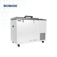 Congelador BIOBASE de -86 Grados, 118 Litros, Ultra Baja Temperatura, Horizontal, Modelo BDF-86H118 para Laboratorio y Hospital