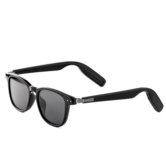 Smart Audio Glasses Ideal Optics Frames with Microphone, Anti-Blue Light Lens Open Ear Speaker with