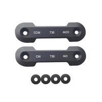 Hélices pliables en fibre de carbone CW CCW 3390 3820 pour drone agricole multirotor UAV Agras T10 T20 T30 de protection des plantes