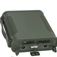 Pack d'alimentation LiFePO4 avec double USB-C PD, USB-A, grand port Anderson et prises allume-cigare 12V pour camping, pêche, voyage, et alimentation de secours CPAP