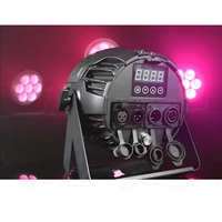 Luz LED Inteligente IP65 para Escenarios Exteriores, Luz DJ para Bodas, 7*20W RGBW/RGBWA/RGBWA+UV, Resistente al Agua, con Conectores
