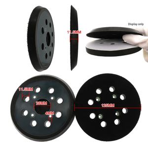 لوح صنفرة احتياطي عالي الجودة 5 بوصة ، 8 فتحات ، 4 براغي ، لوح صنفرة احتياطي ، لوح صنفرة - Product Image 2