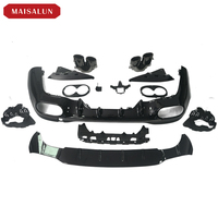 Kit carrosserie Style CLA45 pour mercedes-benz CLA-CLASS W118 2020-ON matériau PP pare-chocs avant diffuseur arrière mentonnière de protection avant
