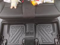 Tapis de vaisselle profonds de revêtement de sol de voiture 3D de nettoyage facile de haute qualité pour Honda Fit Jazz