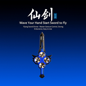 71 सेमी फ्लाइंग तलवार ड्रोन 6-चैनल हैंड-फ्री मोशन सेंसिंग <span class=keywords><strong>rc</strong></span> खिलौना ब्रशलेस मोटर 80 मीटर रेंज बाधा परिवर्जन बैटरी - Product Image 3