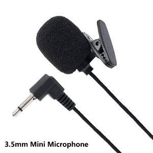 2m Mini Lavalier ve áo Tie Clip-on 3.5mm jack ngưng cổ áo Micro vành đai gói mic Hệ thống loa hướng dẫn du lịch - Product Image 3