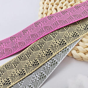 Cinta Elástica de Poliéster Personalizada, Cinta Elástica Personalizada, Cinta de Tela, Cinta de Fibra para Coser, Cinta de Nailon Tejida Plana - Product Image 4