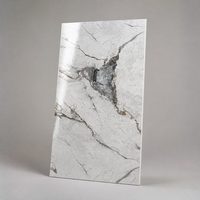Papier adhésif en PVC effet marbre, imperméable, brillant, moderne, pour la décoration murale de la maison