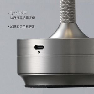 Modern Minimalist Table <b>Lamp</b> Touch Dimmable LED Rechargeable Bedside Ambient Light Warm Tone Cordless Design - Product Image 4