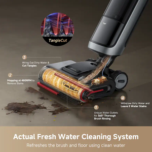 Dreame H15 Pro Heat 185 ° Aspiradora de Agua Caliente para Pisos F, 22KPa, 212 ° F Autolimpiante 194 ° Secado por Aire Caliente - Product Image 3
