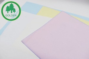Papier autocopiant NCR haute contraste 55 g/m² 2/3 plis, papier couché CB‑CF‑CFB pour reçus de bureau destiné aux acheteurs chiléens - Product Image 2
