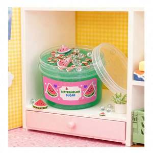 Kit de Manualidades Educativo para Niños: Slime Vibrante y Divertido para Fiestas, Set con Glitter Transparente y Dijes, Suministros a Granel de Plastilina, Seguro para Niños - Product Image 3