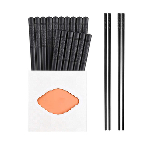 Nuevas <span class=keywords><strong>Palillos</strong></span> Desechables Redondos de Plástico Plateado con Logotipo Personalizado Chino, Duraderos y Más Vendidos - Product Image 3