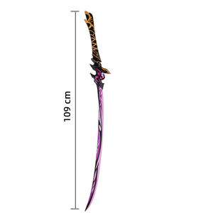 Juego caliente <span class=keywords><strong>Genshin</strong></span> <span class=keywords><strong>Impact</strong></span> Arma Réplica Raiden Shogun Baal <span class=keywords><strong>Samurai</strong></span> Katana Espada 109cm 1,9 kg Juguetes Katana - Product Image 2