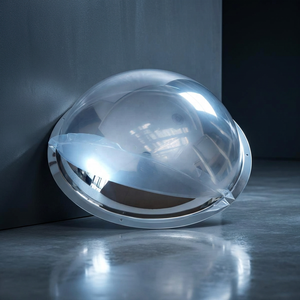 Toptrend 48cm Diameter 360 Degree Large Angle <b>Fish</b>-<b>eye</b> Indoor Safety Full Acrylic Convex Dome <b>Mirror</b> Cutting/Moulding Service - Product Image 2