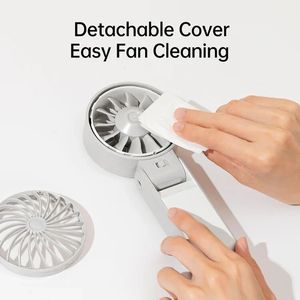 Ventilador Portátil de Mano, 5000mAh, Carga Rápida USB-C, Plegable, 5 Velocidades, Viento Potente - Product Image 5