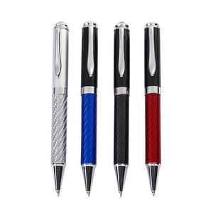भारी लक्जरी लोगो अनुकूलित धातु बॉल पेन कार्बन फाइबर कलम - Product Image 1