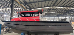 Nouveau <span class=keywords><strong>bateau</strong></span> de pêche en aluminium de luxe de 8,5 m (28 pieds) à coque en V profond, facile à naviguer, avec passerelles circulaires - Product Image 4