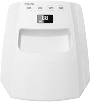Séchoir à ongles avec écran tactile LCD, 128W, modèles à brancher, lampe UV LED pour le durcissement de tous les gels, 45 perles LED, séchoir à ongles
