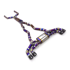 Sistema de Escape Catback Vortex Valvetronic para BMW X5M X6M 4.4T V8 S63 con Sonido Activo en Acero Inoxidable - Product Image 1