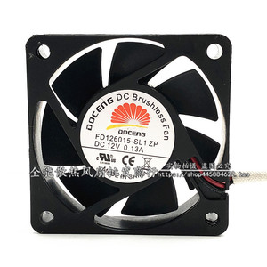 Ventilateur sans balais Doceng Dc 6015 Fd126015 Sl1 12V 0.13A pour PC - Product Image 1