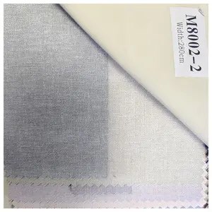 Groothandel Volledig Blok Verduisteringsgordijnstof 100% Polyester Gecoat Linnen Textiel Voor Slaapkamer En Hoge Kwaliteit