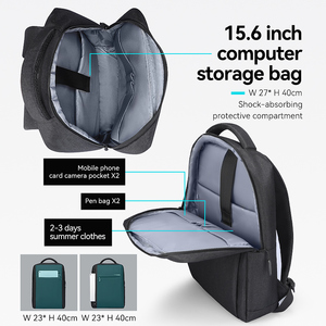 <span class=keywords><strong>Mochila</strong></span> para Laptop de Gran Venta de Fábrica <span class=keywords><strong>Mark</strong></span> <span class=keywords><strong>Ryden</strong></span>, Morral de Negocios Impermeable para Hombre MR2900 - Product Image 3