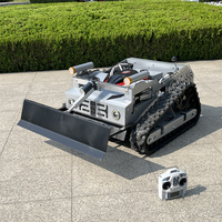 Robot Pemotong Rumput Otomatis dengan Kontrol GPS untuk Pemotongan di Lereng Taman, Perawatan Rumput Kelas Industri