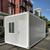 Maison préfabriquée mobile de bureau portable de 20 pieds, vente de fabricants - Conteneur modulaire en acier pour les humains