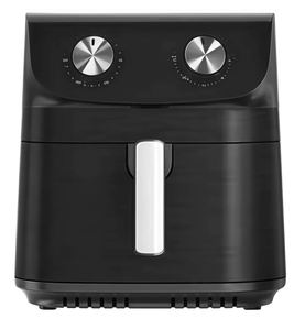 Friteuse à air numérique 2026 avec écran, boîtier en acier inoxydable, grande capacité 9L 10.5L, commande manuelle et poignée, pour la maison - Product Image 1