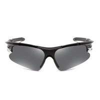 Accessoires de moto, lunettes de soleil polarisées UV400 anti-buée, sangle réglable, demi-cadre, plusieurs lentilles colorées, sport, cyclisme, ski
