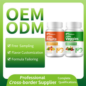 Atacado OEM Private Label Vitaminas e Minerais Suplemento Extrato Herbal Fabricantes Vegan Frutas e Vegetais Cápsulas - Product Image 3