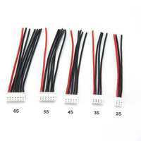 Câble de charge d'équilibrage de batterie Lipo 2S 3S 4S 5S 6S 7 broches, fil 22AWG 500mm, câble de charge, prise d'équilibrage, économiseurs de batterie, clip AB pour drone RC