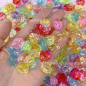 Cuentas de Concha Acrílicas Iridiscentes de 20mm para Accesorios de Joyería DIY, Horquillas y Ramos, Cuentas de Concha Coloridas - Product Image 4