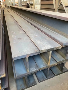 Perfil de Acero Estructural Laminado en Caliente S235JR S275JR S355JR SS400 Q235B, Viga en H de Acero, Viga de Ala Ancha - Product Image 1