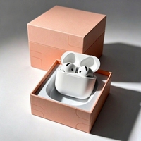 Boîte d'emballage personnalisée de luxe pour écouteurs intelligents, boîte à rabat magnétique, boîte cadeau rigide de qualité supérieure pour écouteurs sans fil, vente en gros
