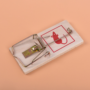 กับดักหนูไม้ป็อปลาร์แบบขายส่ง ปรับแต่งได้ กับดักหนูแบบเหยียบไม้ - Product Image 5