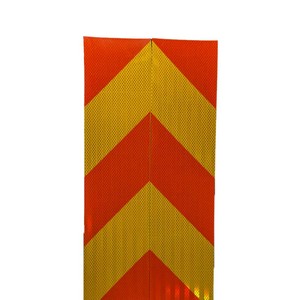 Placa adhesiva reflectante de alta visibilidad para vehículos pesados, para seguridad en carretera - Product Image 2