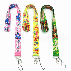 High Quality Polyester Lanyards Customized Sublimation Polyester Lanyards Neck Straps Heat Transfer Printed Tubular Lanyards