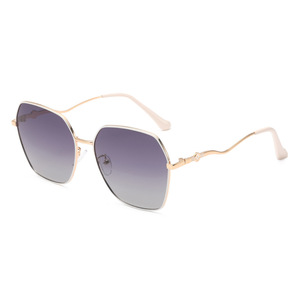 Gafas de sol rectangulares de moda para mujer, montura completa, polarizadas, protección solar UV400, estilo adulto - Product Image 2