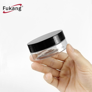 wholesale food grade 2oz 3oz 4oz 6oz 8oz amber clear PET cosmetic packaging container cream plastic jar