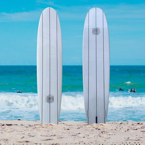 Tabla de Surf Longboard de Espuma de Resina de Fibra de Vidrio EPS de Alta Calidad Y'S, 9'0 X 22.5 X 3 Pulgadas con Aleta de Plástico - Product Image 1