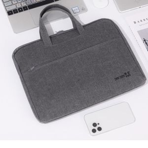 Portadocumenti per Laptop in Nylon rigido da uomo in stile <span class=keywords><strong>Business</strong></span> <span class=keywords><strong>Messenger</strong></span> portatile per riunioni in ufficio con Logo ricamato borsa per documenti - Product Image 5