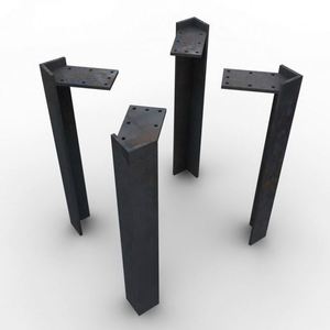 Pieds de table en fonte industrielle moderne et robuste pour la cuisine et l'hôtellerie - Product Image 1