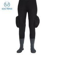 UOO Chaussettes de plage confortables en néoprène 5mm pour sports nautiques