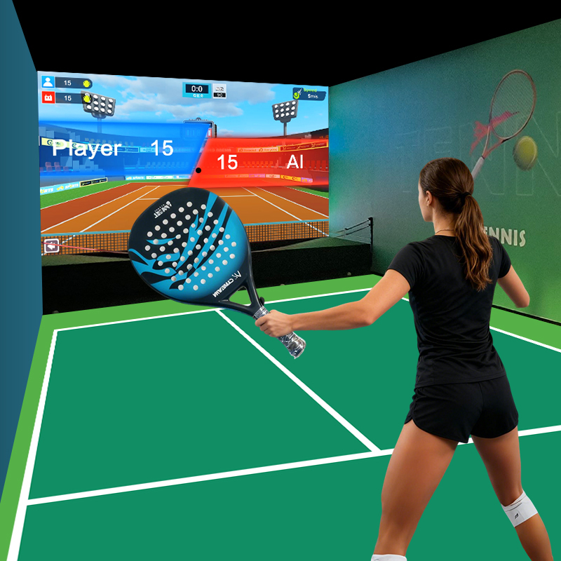 Professional Interactive Tennis and Padel Simulator