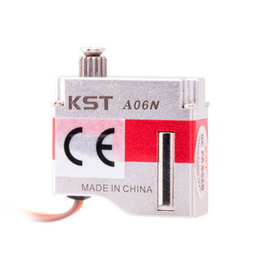 Ventes Flash : Servo numérique F3K sans noyau KST A06N V6.0 DC3.5V-4.2V 333Hz 1.4Kgf.cm 0.11sec à double roulement et engrenages métalliques pour planeurs RC - Product Image 3