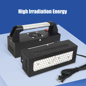 200Mm * 50Mm Làm Mát Bằng Không Khí Công Suất Cao <span class=keywords><strong>UV</strong></span> LED Chữa Ánh Sáng Cho Sửa Chữa Ô Tô Xách Tay Xe Sơn <span class=keywords><strong>UV</strong></span> Lớp Phủ Chữa LED Đèn - Product Image 3