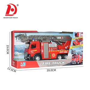 Juguetes para Niños HUADA, Camión <span class=keywords><strong>de</strong></span> Bomberos <span class=keywords><strong>de</strong></span> Simulación, Vehículo <span class=keywords><strong>de</strong></span> Ingeniería con Escalera y Función <span class=keywords><strong>de</strong></span> Rociado <span class=keywords><strong>de</strong></span> <span class=keywords><strong>Agua</strong></span>, Modelo <span class=keywords><strong>de</strong></span> Juguete para Niños - Product Image 6